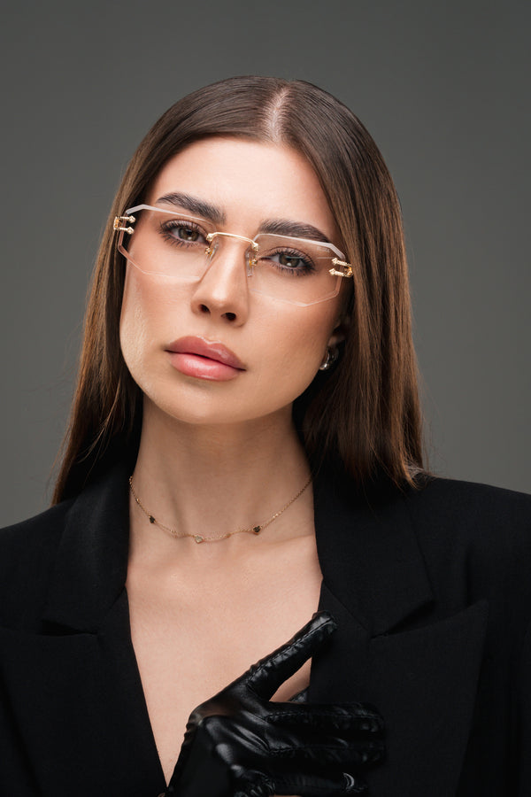 JOVAN Gold/Clear